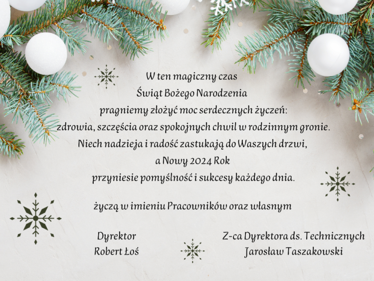 Życzenia Boże Narodzenie 2023